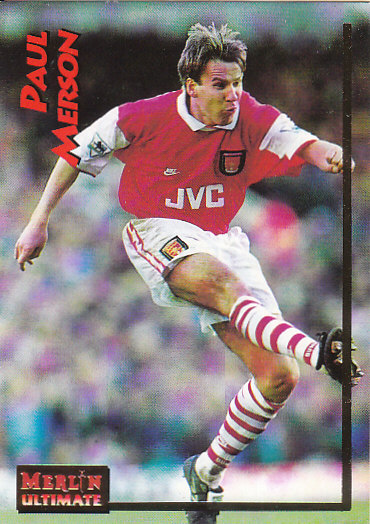 Paul Merson Arsenal 1995/96 Merlin Ultimate #12
